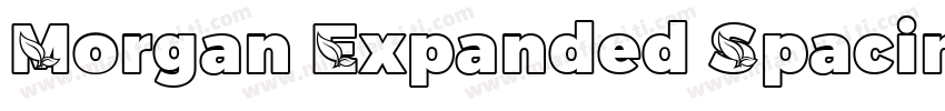 Morgan Expanded Spacing字体转换